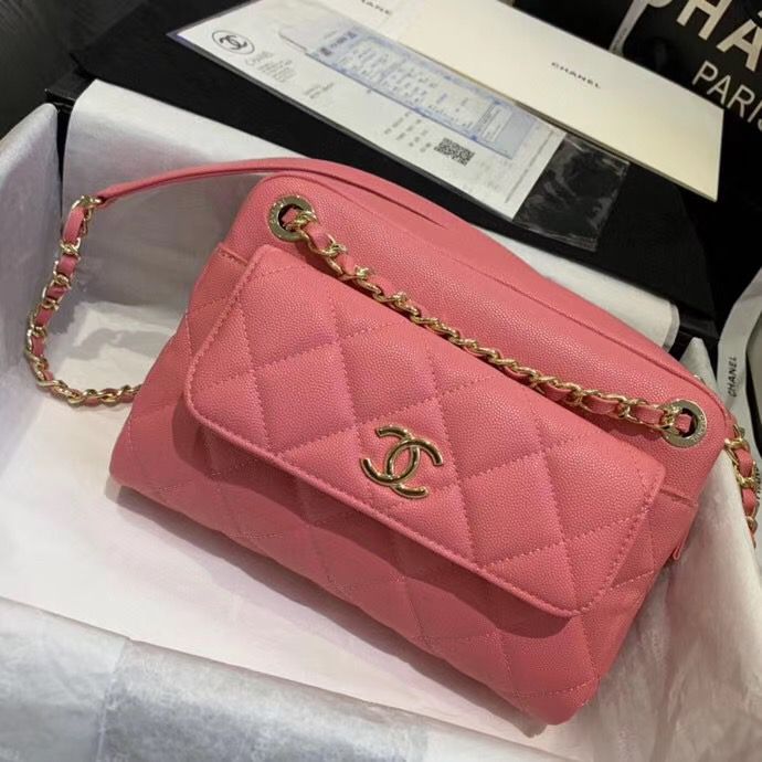 シャネル CHANEL ショルダー バッグ カメラ ケース スモール キャビア CC AS1367 B01937 N5328 - 商品画像 4