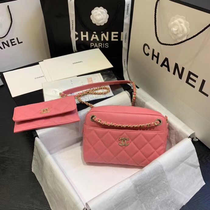 シャネル CHANEL ショルダー バッグ カメラ ケース スモール キャビア CC AS1367 B01937 N5328 - 商品画像 10