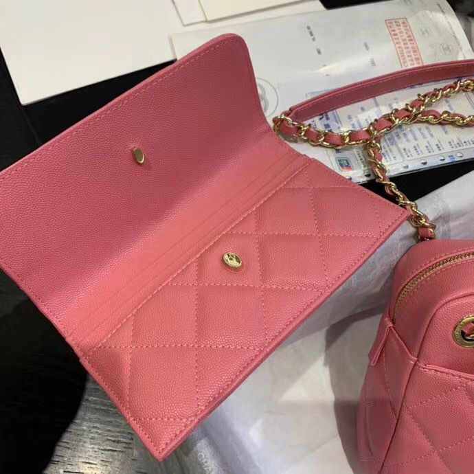 シャネル CHANEL ショルダー バッグ カメラ ケース スモール キャビア CC AS1367 B01937 N5328 - 商品画像 6