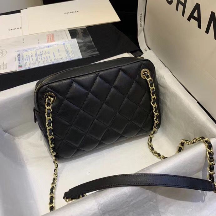 シャネル CHANEL ショルダー バッグ カメラ ケース スモール キャビア CC AS1367 B01937 N5326 - 商品画像 6