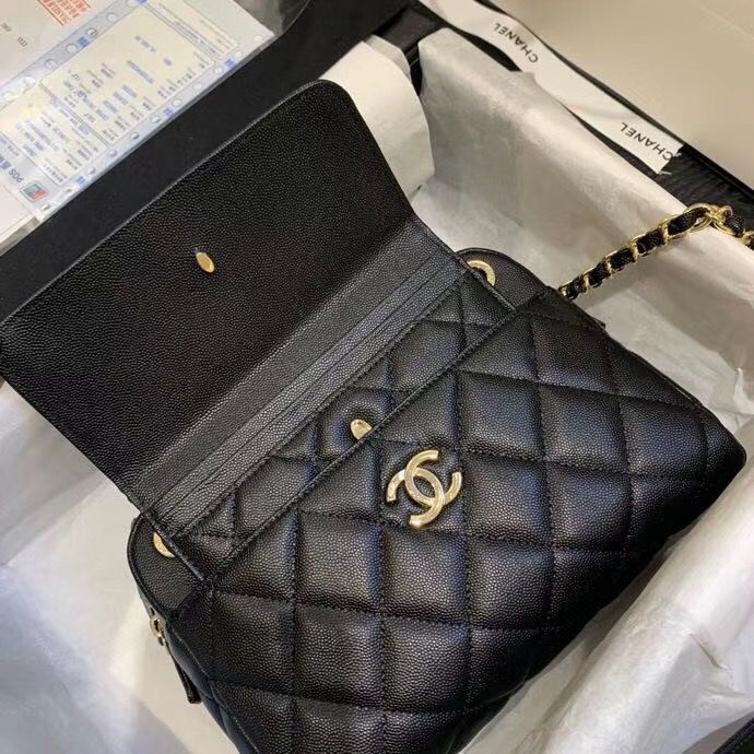 シャネル CHANEL ショルダー バッグ カメラ ケース スモール キャビア CC AS1367 B01937 N5329 - 商品画像 9