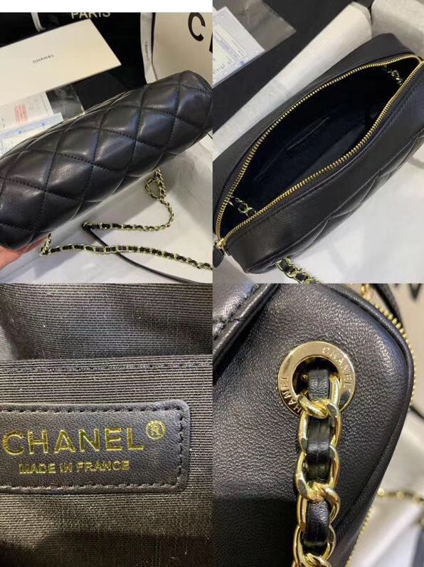 シャネル CHANEL ショルダー バッグ カメラ ケース スモール キャビア CC AS1367 B01937 N5326 - 商品画像 8