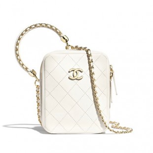 CHANELスーパーコピー シャネル ショルダーバッグ ハンドバッグ ホワイト ヴァニティーケース カーフスキン AS1753 B02782 10601 - 商品画像 2