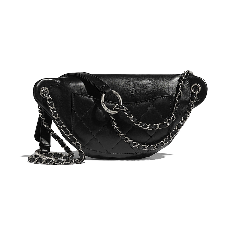 シャネル CHANEL カーフスキン ウエスト バッグ ブラック AS1783 B02905 94305 - 商品画像 6