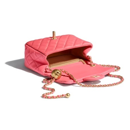 シャネル CHANEL ミニ フラップ バッグ ショルダーバッグ ラムスキン AS1786 B02916 NA106 - 商品画像 5