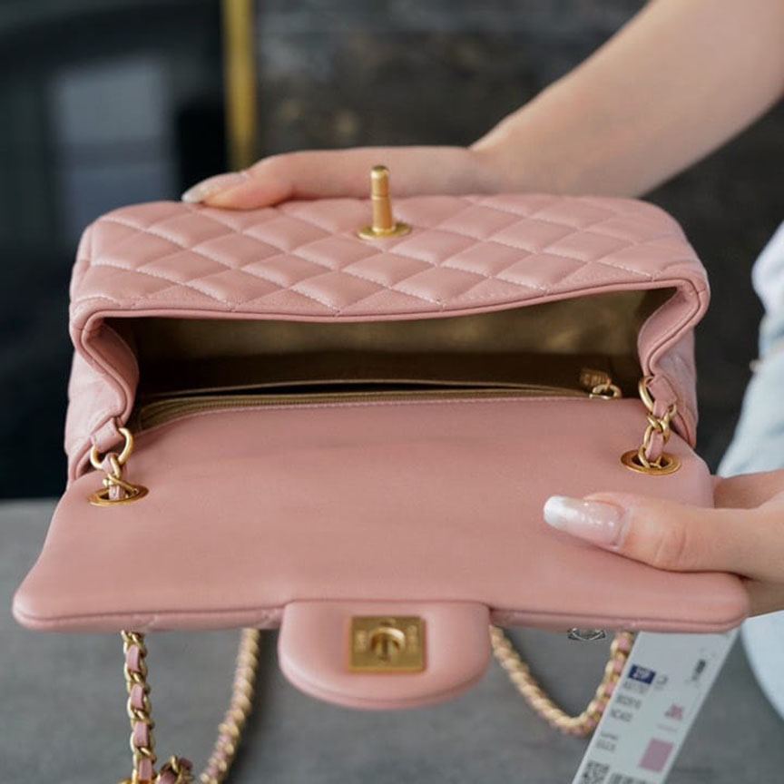 シャネル スーパーコピー ミニフラップバッグ AS1787 ピンク - 商品画像 3