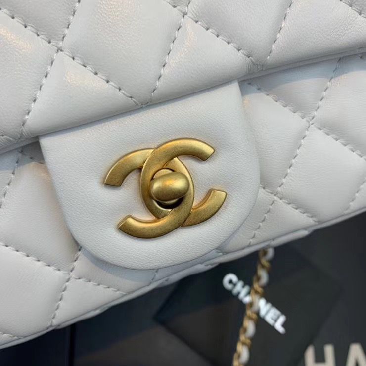 シャネル CHANEL マトラッセ ショルダーバッグ CCロゴ 白 AS1787 B02916 N6518 - 商品画像 5