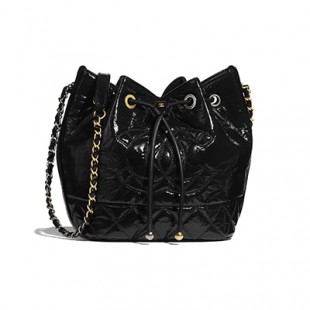 スーパーコピーCHANEL バッグ cc ロゴ チェーン レザー 黒 バケツ カーフ 巾着バッグ AS1877 B03408 94305 - 商品画像 1