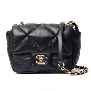 シャネルスーパーコピーバッグスーパーコピー レディース CHANEL スモール フラップバッグ ブラック AS2232 B04398 94305 - 商品画像 1