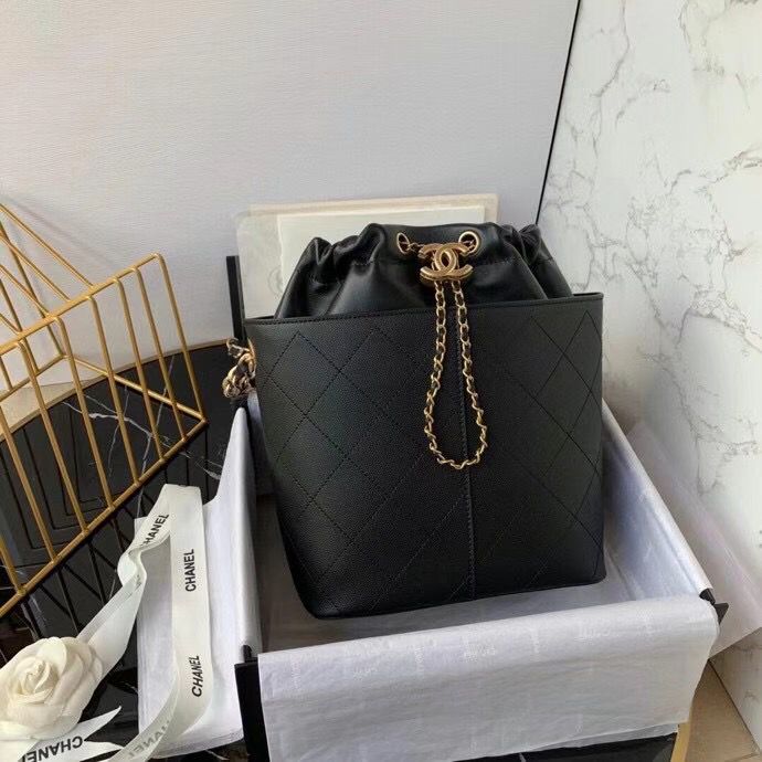 シャネル CHANEL ドローストリングクロージャー ショルダーバッグ AS2285 B04829 94305 - 商品画像 4