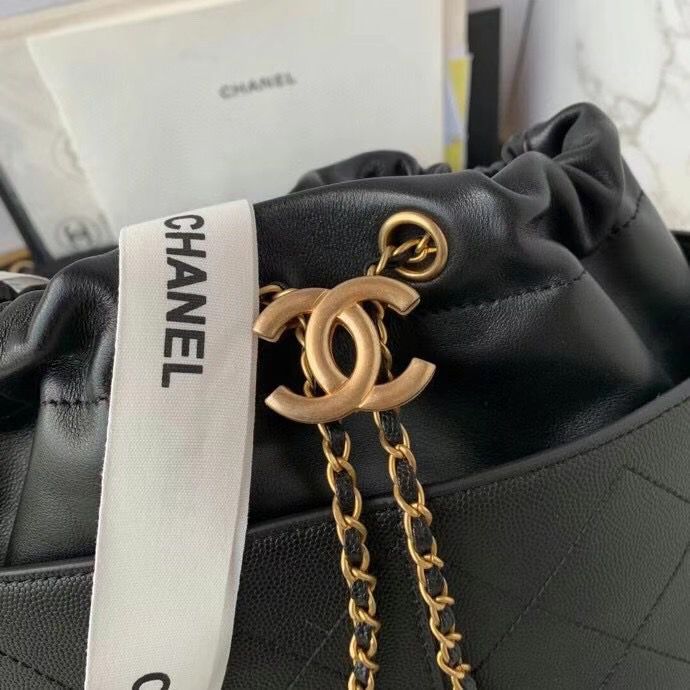 シャネル CHANEL ドローストリングクロージャー ショルダーバッグ AS2285 B04829 94305 - 商品画像 10