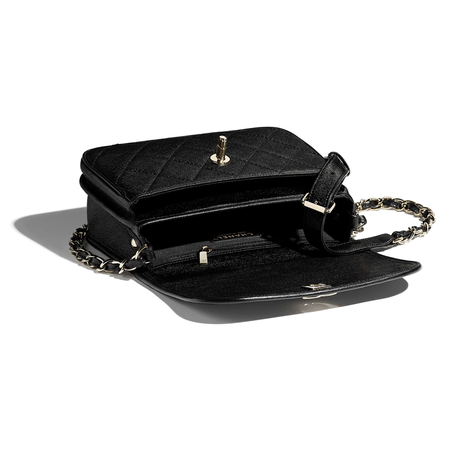 シャネル バッグ ポシェット ハンド ショルダーバッグ 黒 チェーン AS2447 B05440 94305 - 商品画像 5