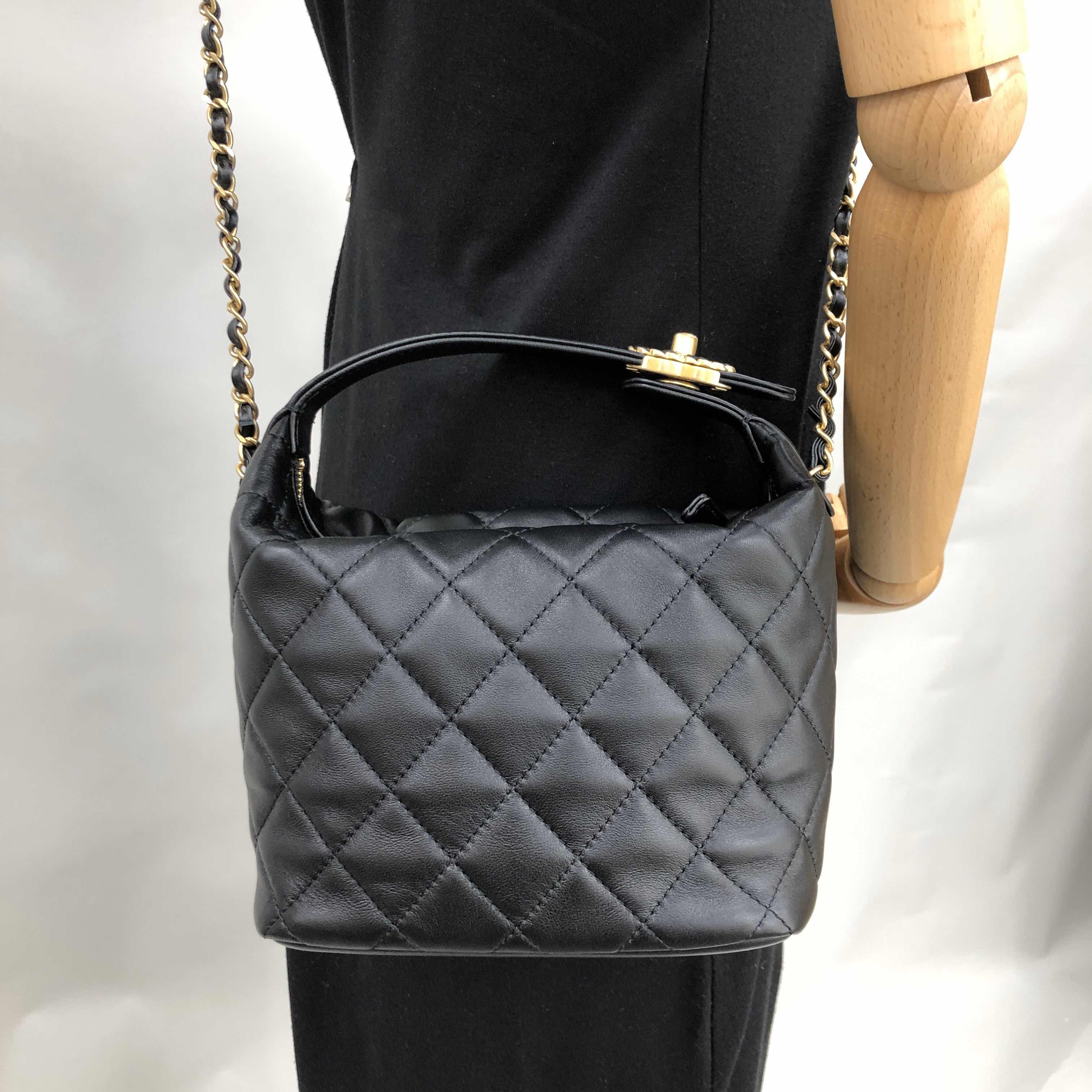 CHANELスーパーコピー シャネル ショルダーバッグ マトラッセ 2way トップ ハンドル ミニ チェーン ピンク ラムスキン アンティーク AS2477 - 商品画像 4