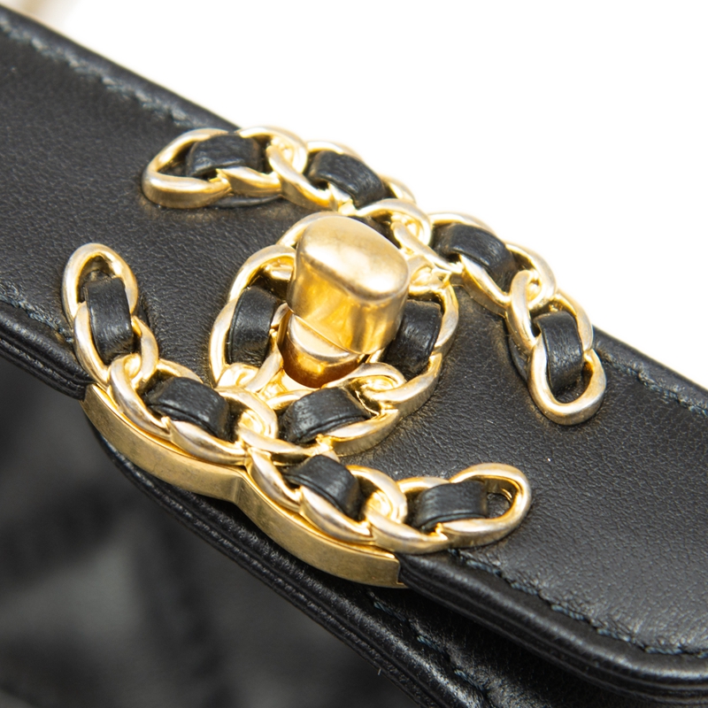CHANELスーパーコピー シャネル ショルダーバッグ マトラッセ 2way トップ ハンドル ミニ チェーン ピンク ラムスキン アンティーク AS2477 - 商品画像 1