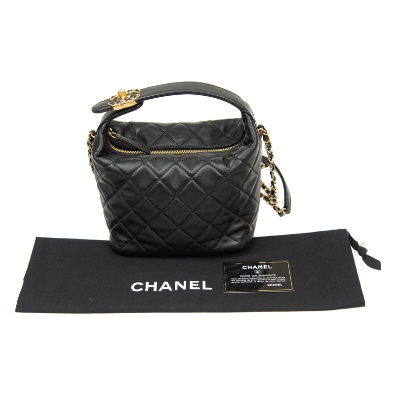 CHANELスーパーコピー シャネル ショルダーバッグ マトラッセ 2way トップ ハンドル ミニ チェーン ピンク ラムスキン アンティーク AS2477 - 商品画像 8