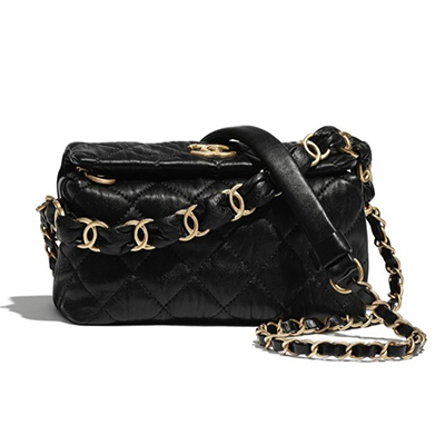 シャネルスーパーコピー CHANEL スモール ホーボー バッグ クランプル ラムスキン AS2479 B05514 94305 - 商品画像 8