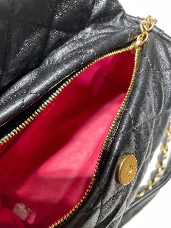 シャネルスーパーコピー CHANEL スモール ホーボー バッグ クランプル ラムスキン AS2479 B05514 94305 - 商品画像 9