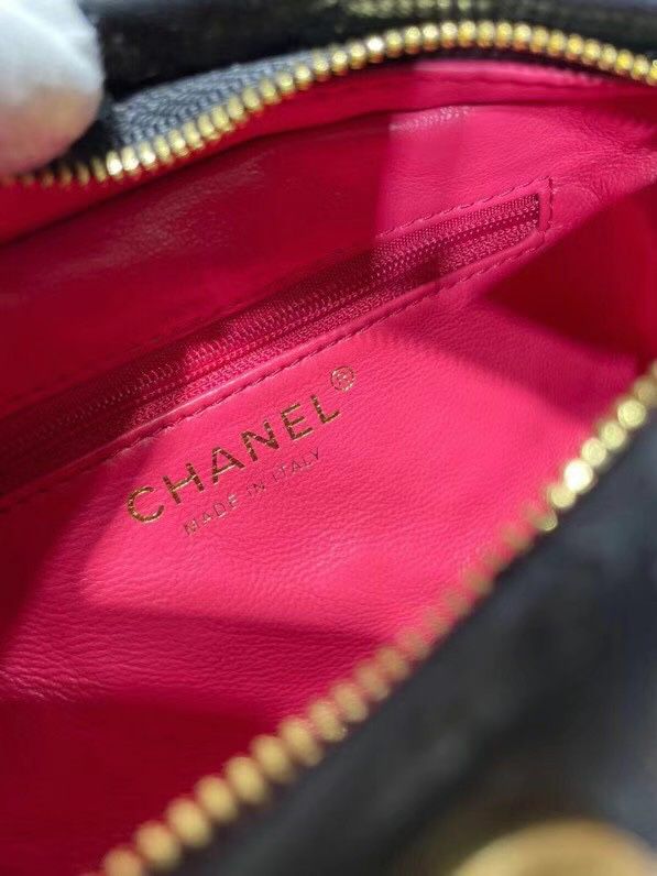 シャネルスーパーコピー CHANEL スモール ホーボー バッグ クランプル ラムスキン AS2479 B05514 94305 - 商品画像 5