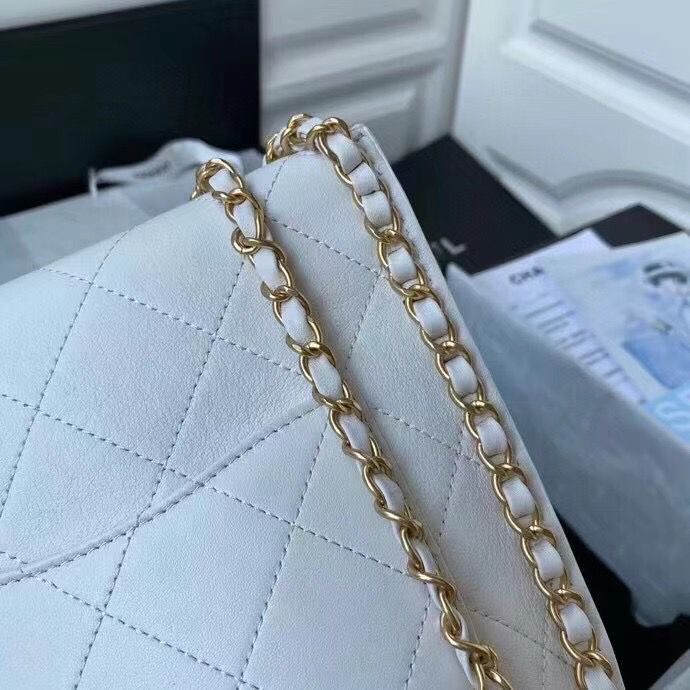シャネル CHANEL スモール ホーボーバッグ カーフスキン チェーンバッグ ベージュ AS2542 B05539 10601 - 商品画像 9