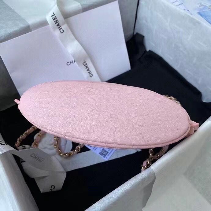 シャネル CHANEL スモール ホーボーバッグ カーフスキン チェーンバッグ ベージュ AS2542 B05539 90312 - 商品画像 5