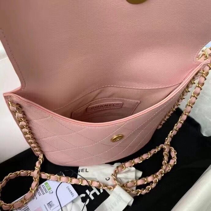 シャネル CHANEL スモール ホーボーバッグ カーフスキン チェーンバッグ ベージュ AS2542 B05539 90312 - 商品画像 1