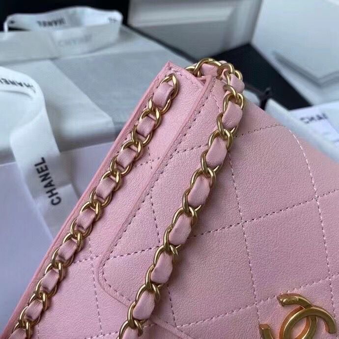 シャネル CHANEL スモール ホーボーバッグ カーフスキン チェーンバッグ ベージュ AS2542 B05539 90312 - 商品画像 6