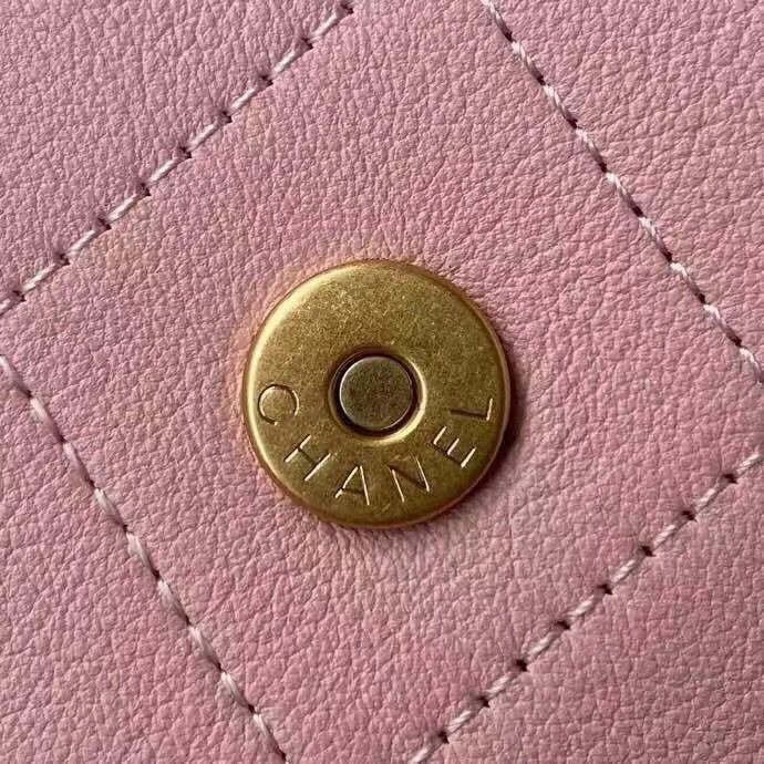 シャネル CHANEL スモール ホーボーバッグ カーフスキン チェーンバッグ ベージュ AS2542 B05539 90312 - 商品画像 8