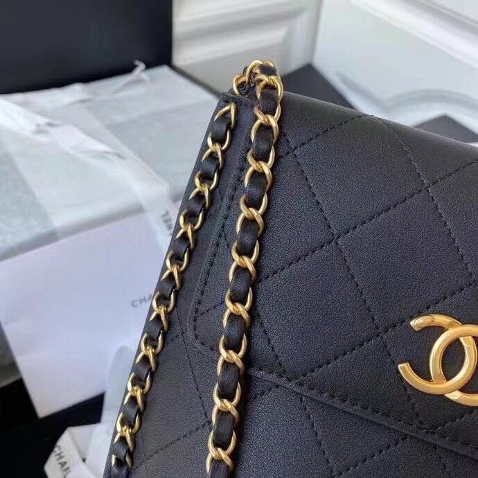 シャネル CHANEL スモール ホーボーバッグ カーフスキン チェーンバッグ ベージュ AS2542 B05539 94305 - 商品画像 5