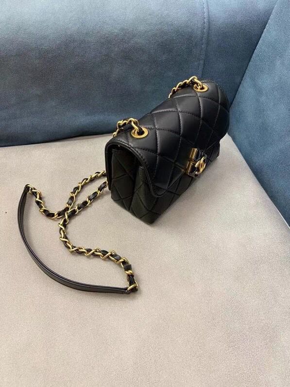 CHANELスーパーコピー ミニフラップバッグ レジン マトラッセ グリーン AS2633 B05977 94305 - 商品画像 8