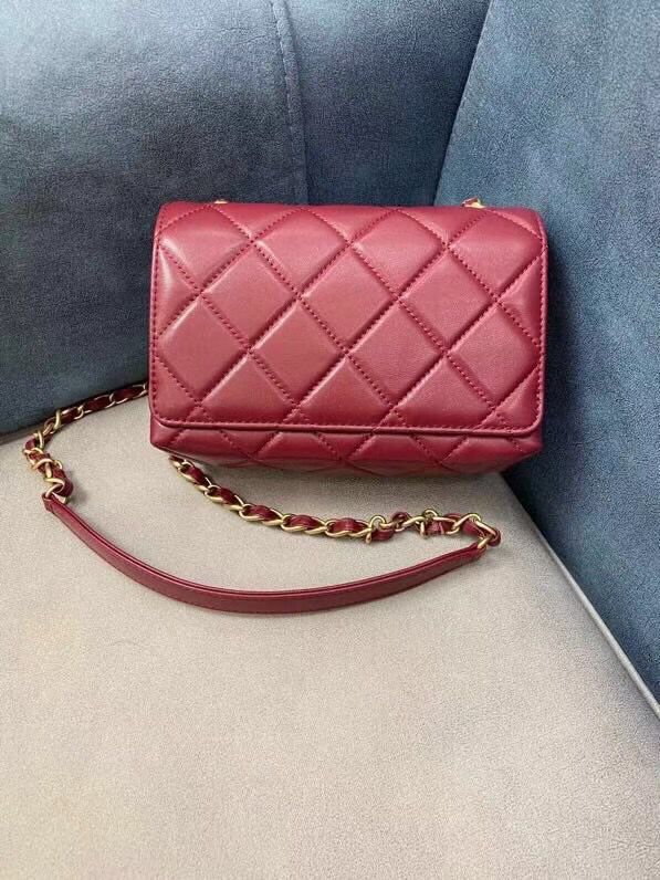 CHANELコピー ミニフラップバッグ レジン マトラッセ グリーン AS2633 B05977 N9020 - 商品画像 4