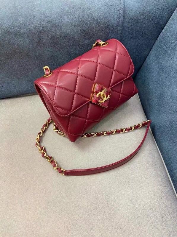 CHANELコピー ミニフラップバッグ レジン マトラッセ グリーン AS2633 B05977 N9020 - 商品画像 10
