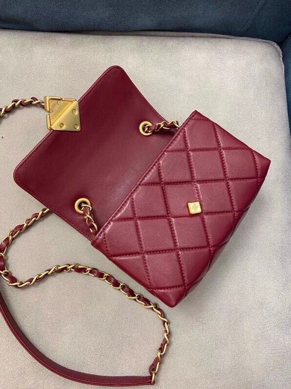 CHANELコピー ミニフラップバッグ レジン マトラッセ グリーン AS2633 B05977 N9020 - 商品画像 5