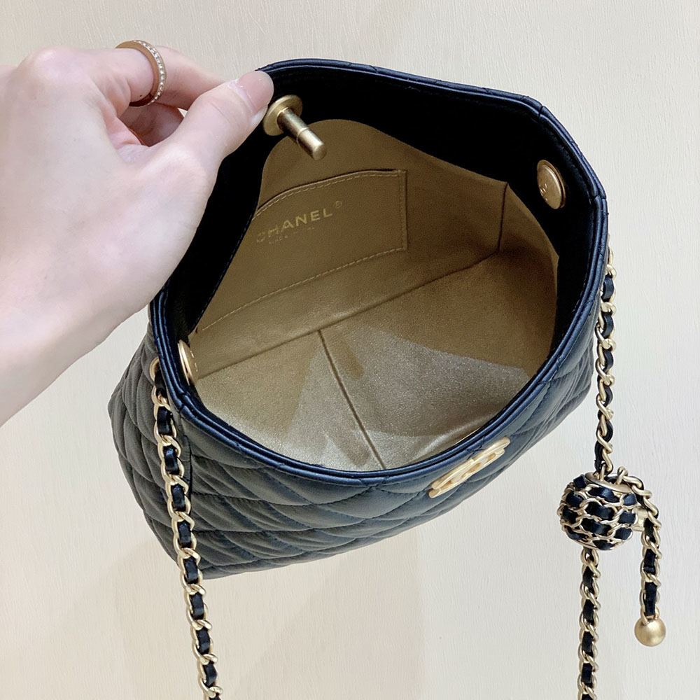 シャネル コピー 春夏コレクション ゴールドボール Hobo バッグ AS3259 - 商品画像 9