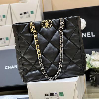 シャネル スーパーコピー chanel 19 トートバッグ ブラック AS3519 - 商品画像 2