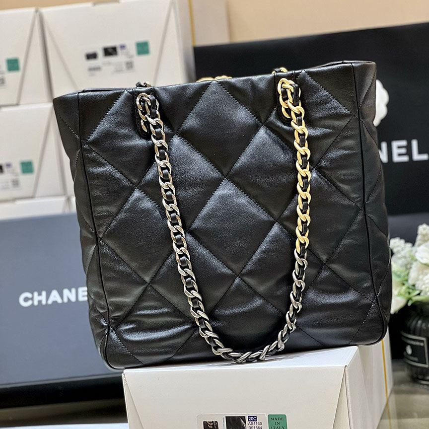 シャネル スーパーコピー chanel 19 トートバッグ ブラック AS3519 - 商品画像 6