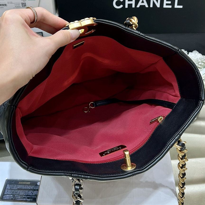 シャネル スーパーコピー chanel 19 トートバッグ ブラック AS3519 - 商品画像 1
