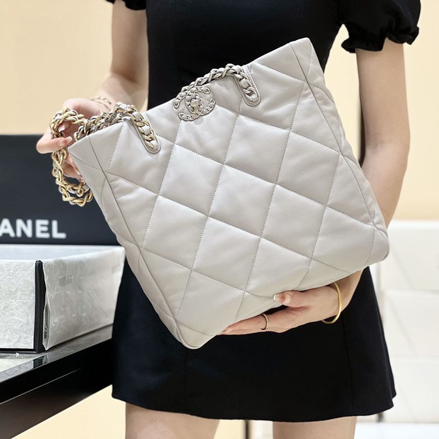 シャネル スーパーコピー chanel 19 トートバッグ グレー AS3519 - 商品画像 4