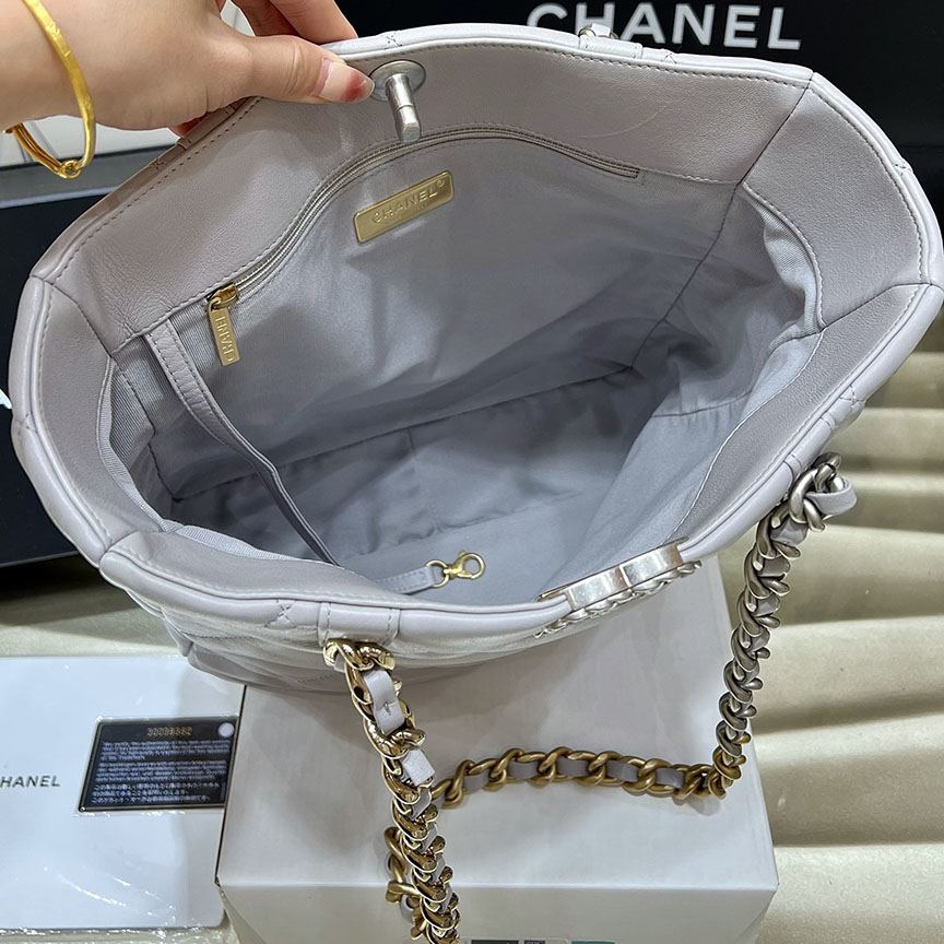 シャネル スーパーコピー chanel 19 トートバッグ グレー AS3519 - 商品画像 7