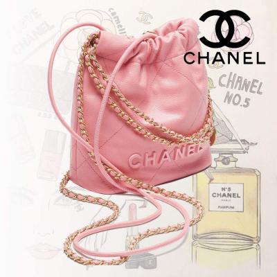 シャネル スーパーコピー CHANEL 22 ミニ ハンドバッグ コーラルピンク AS3980 B14407 NR646 - 商品画像 2