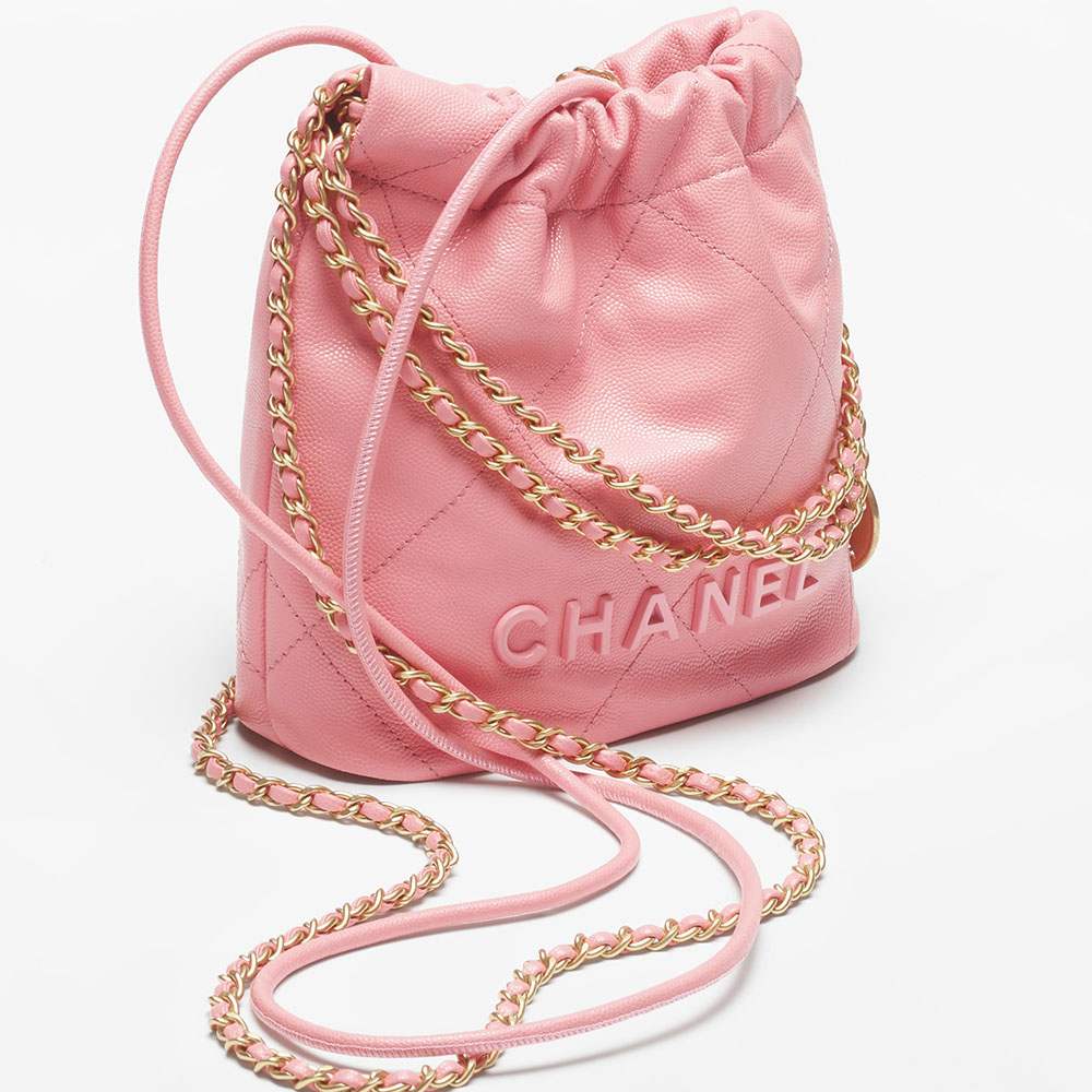 シャネル スーパーコピー CHANEL 22 ミニ ハンドバッグ コーラルピンク AS3980 B14407 NR646 - 商品画像 10