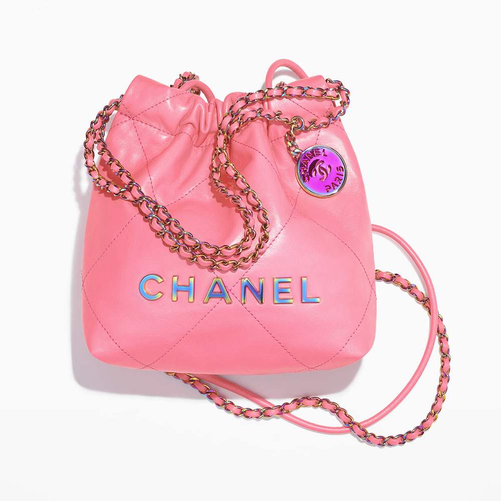 シャネル スーパーコピー CHANEL 22 ミニ ハンドバッグ コーラルピンク AS3980 B15000 NS836 - 商品画像 4