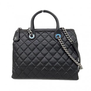 CHANELスーパーコピー シャネル ソフトキャビア 2WAYショルダーバッグ キャビアスキン ブラック CH63693 - 商品画像 2