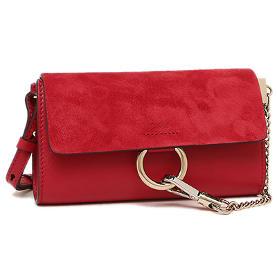 クロエスーパーコピー 財布 CHLOE 3P0796 H2O BJS FAYE 長財布 TULIP RED - 商品画像 7