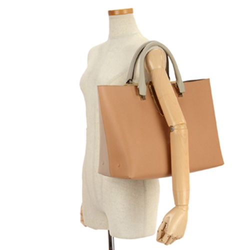 クロエコピー CHLOE トートバッグ ベイリー 【BAYLEE】 ロペベージュ&ウェットサンド 3S0173 882 B5W レディース - 商品画像 6