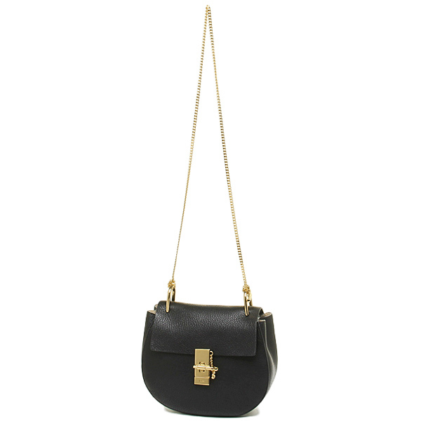 クロエコピー バッグ CHLOE 3S1038 944 001 ドリュー DREW NANO SADDLE BAG ショルダーバッグ BLACK - 商品画像 8