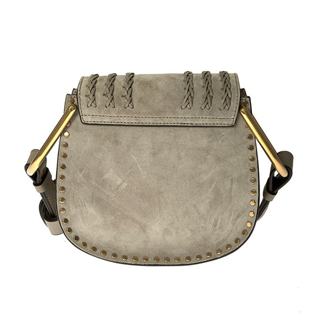 クロエコピー バッグ CHLOE Hudson ハドソン スエードフリンジ ショルダーバッグ ポシェット(グレー) 3S1220 H67B79 - 商品画像 3