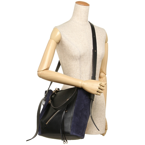 CHLOEコピー バッグ クロエ 3S1282 HEU 001 MYER SMALL DOUBLE CARRY BAG トートバッグ BLACK - 商品画像 5