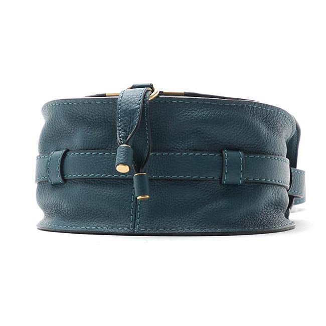 クロエコピー Chloe ショルダーバッグ MARCIE/マーシー LEATHER STEEL BLUE ブルー系 3p0580 161 bf4 レディース - 商品画像 5