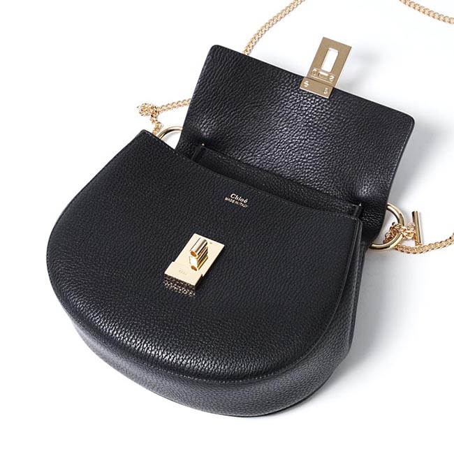 クロエスーパーコピー Chloe ショルダーバッグ DREW ドリュー LEATHER BLACK ブラック系 3s1031 944 001 レディース - 商品画像 1