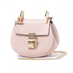 クロエコピー Chloe ショルダーバッグ DREW ドリュー LEATHER CEMENT PINK ピンク系 3s1038 944 b59 レディース - 商品画像 2